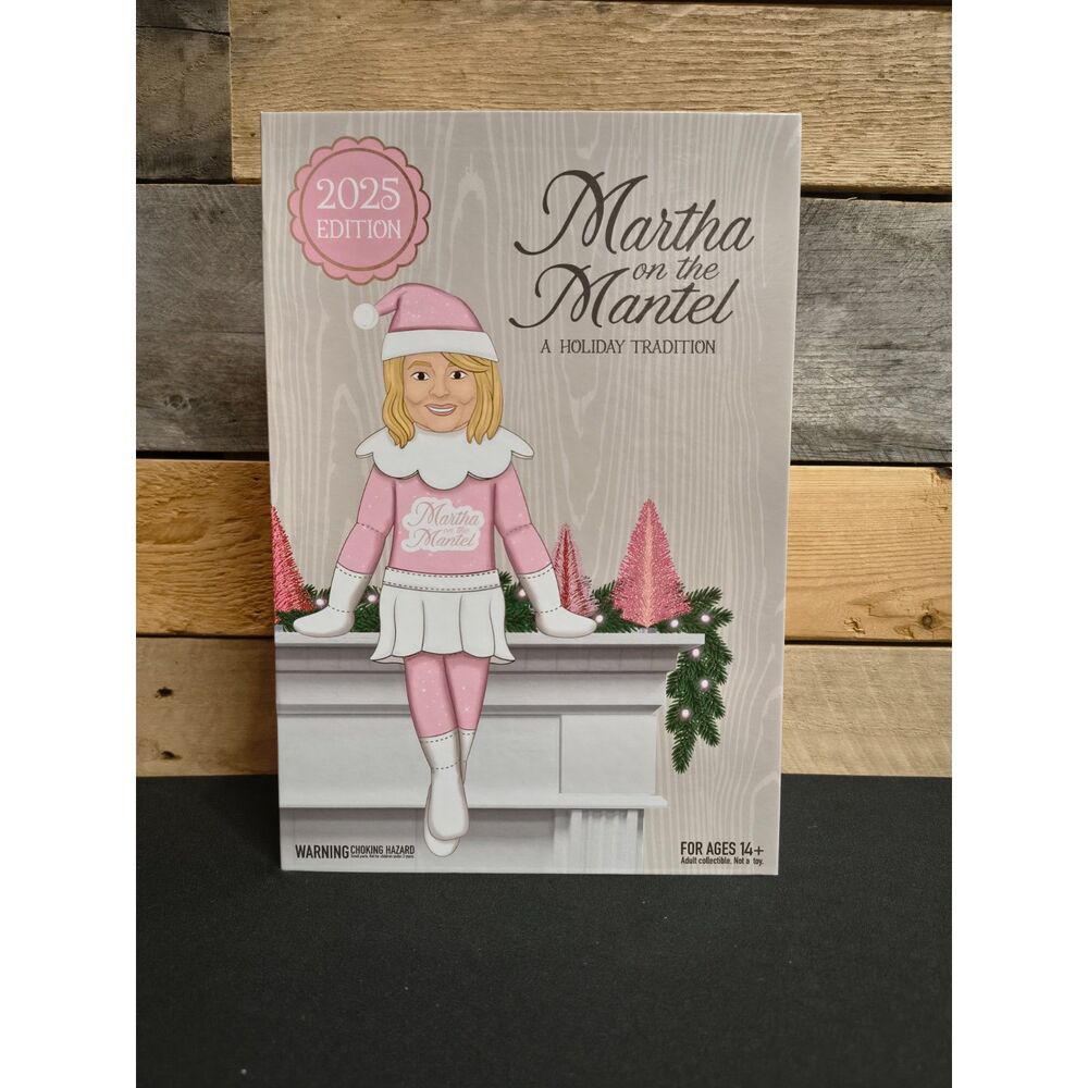 NEW & Sealed Martha on the Mantle A Holiday Tradition 2025 Christmas Edition